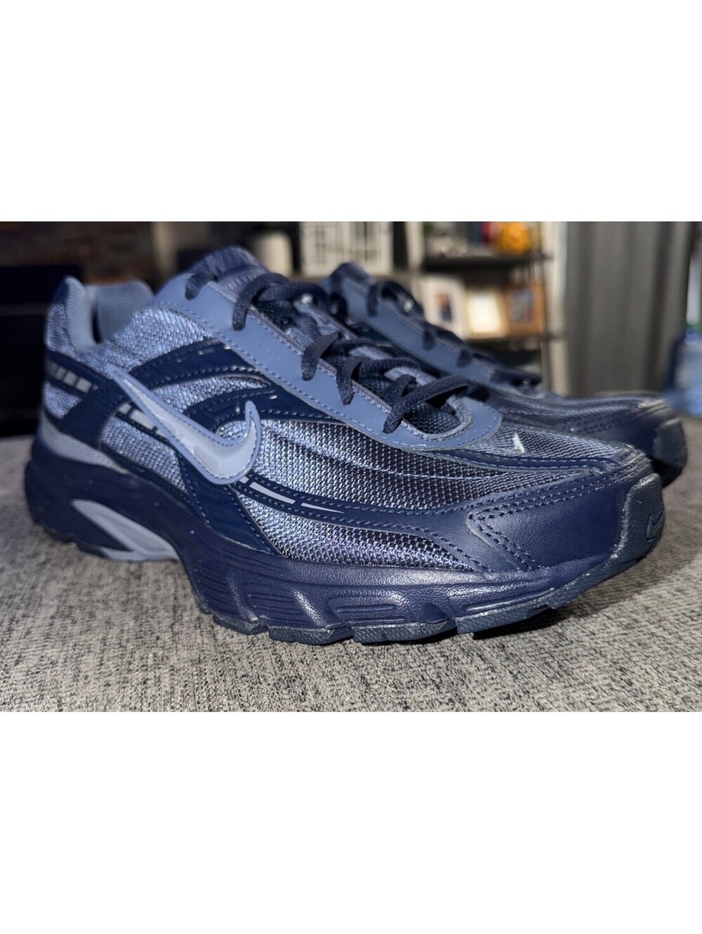 Nike Initiator Midnight Navy Diffused Blue Men's Size 10 Retro Runner 394055-401